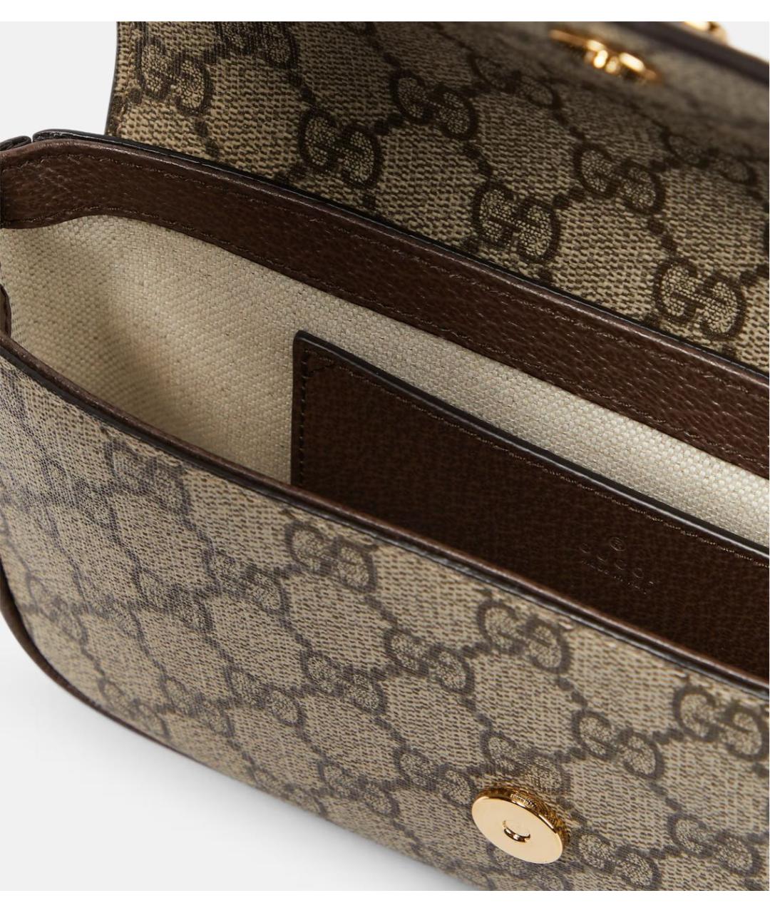 GUCCI Коричневая сумка через плечо, фото 2