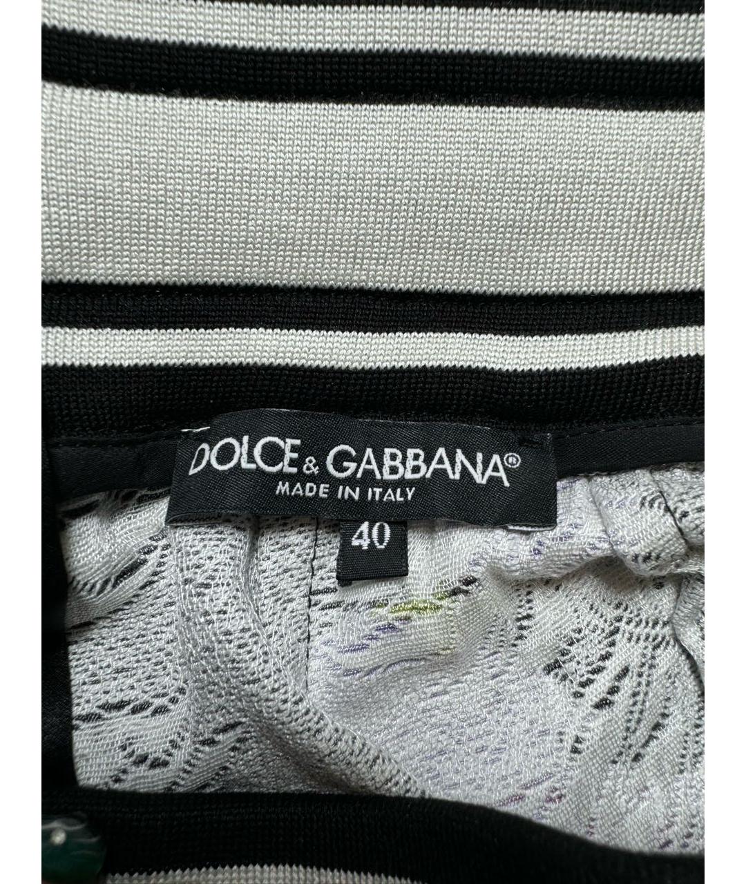 DOLCE&GABBANA Мульти хлопковые спортивные брюки и шорты, фото 6