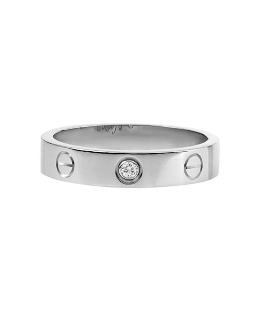 CARTIER Серебряное кольцо из белого золота, фото 6