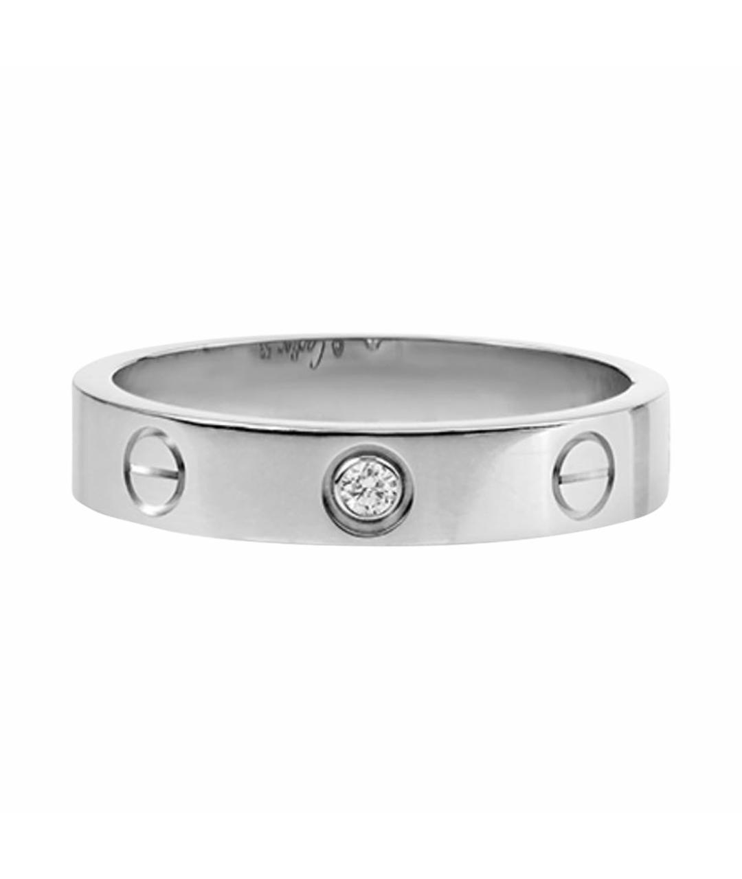 CARTIER Серебряное кольцо из белого золота, фото 7