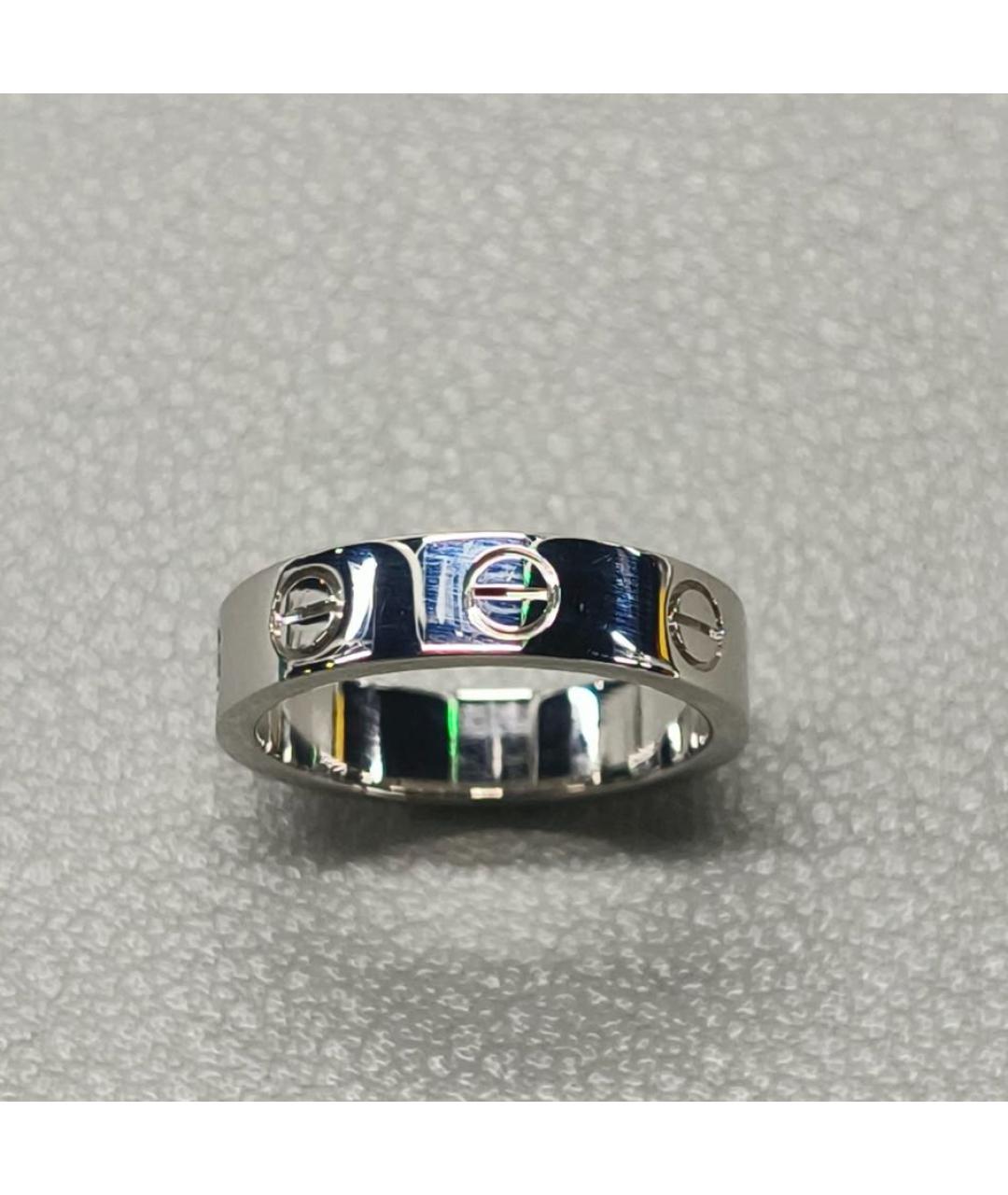 CARTIER Серебряное кольцо из белого золота, фото 5