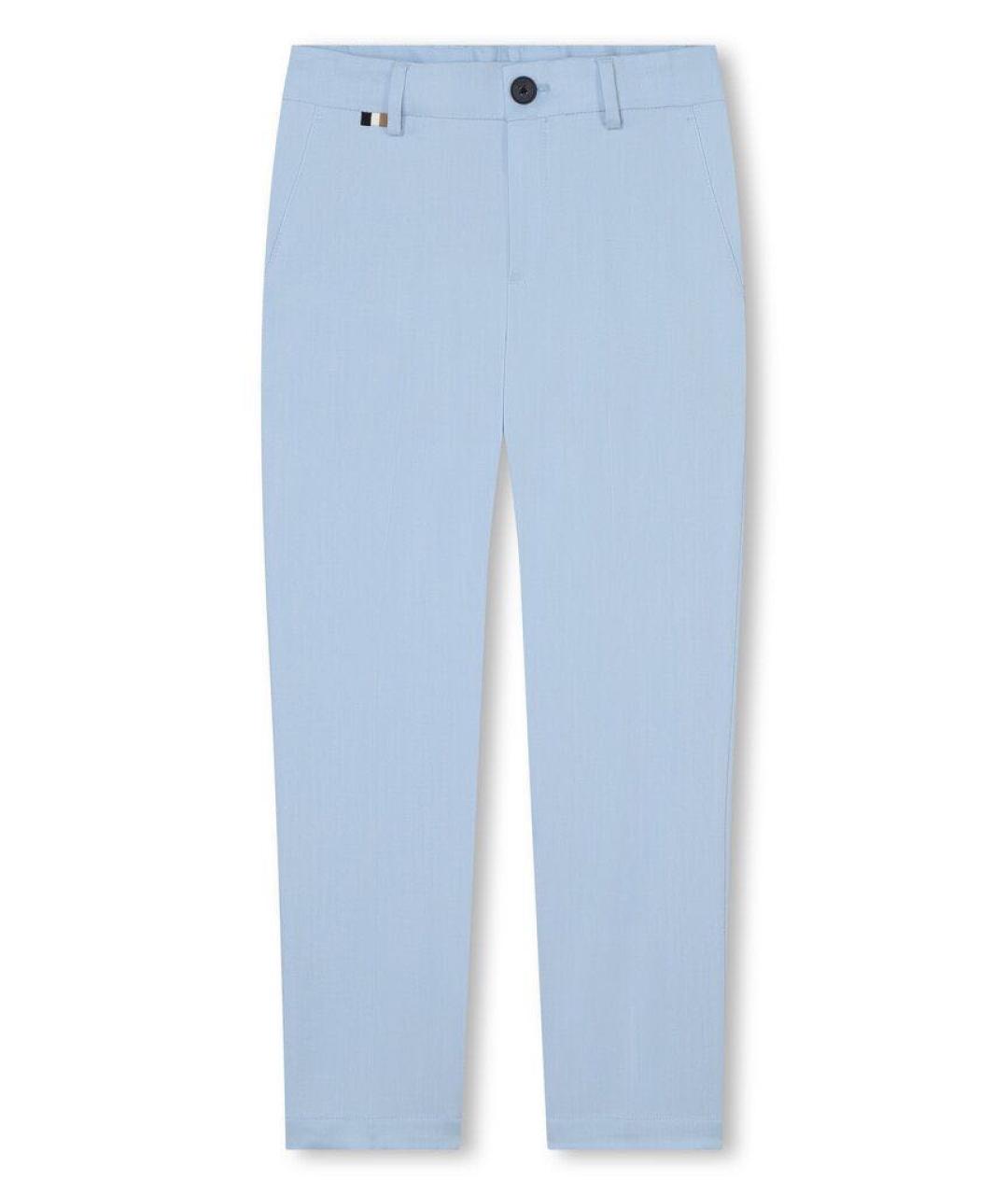 HUGO BOSS Голубые брюки и шорты, фото 2