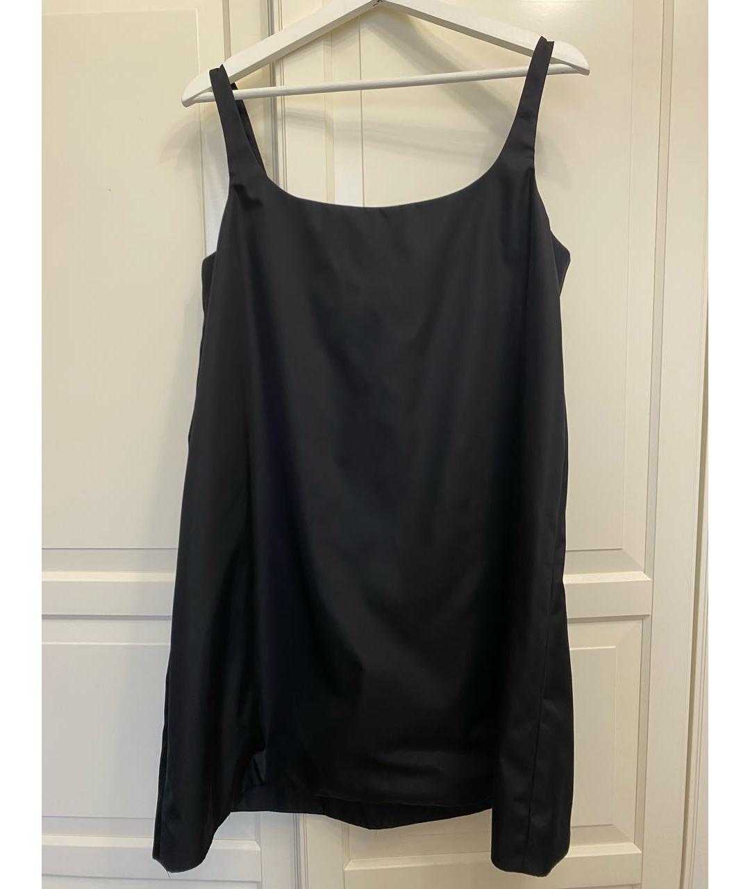 PRADA Черное полиамидовое платье, фото 3