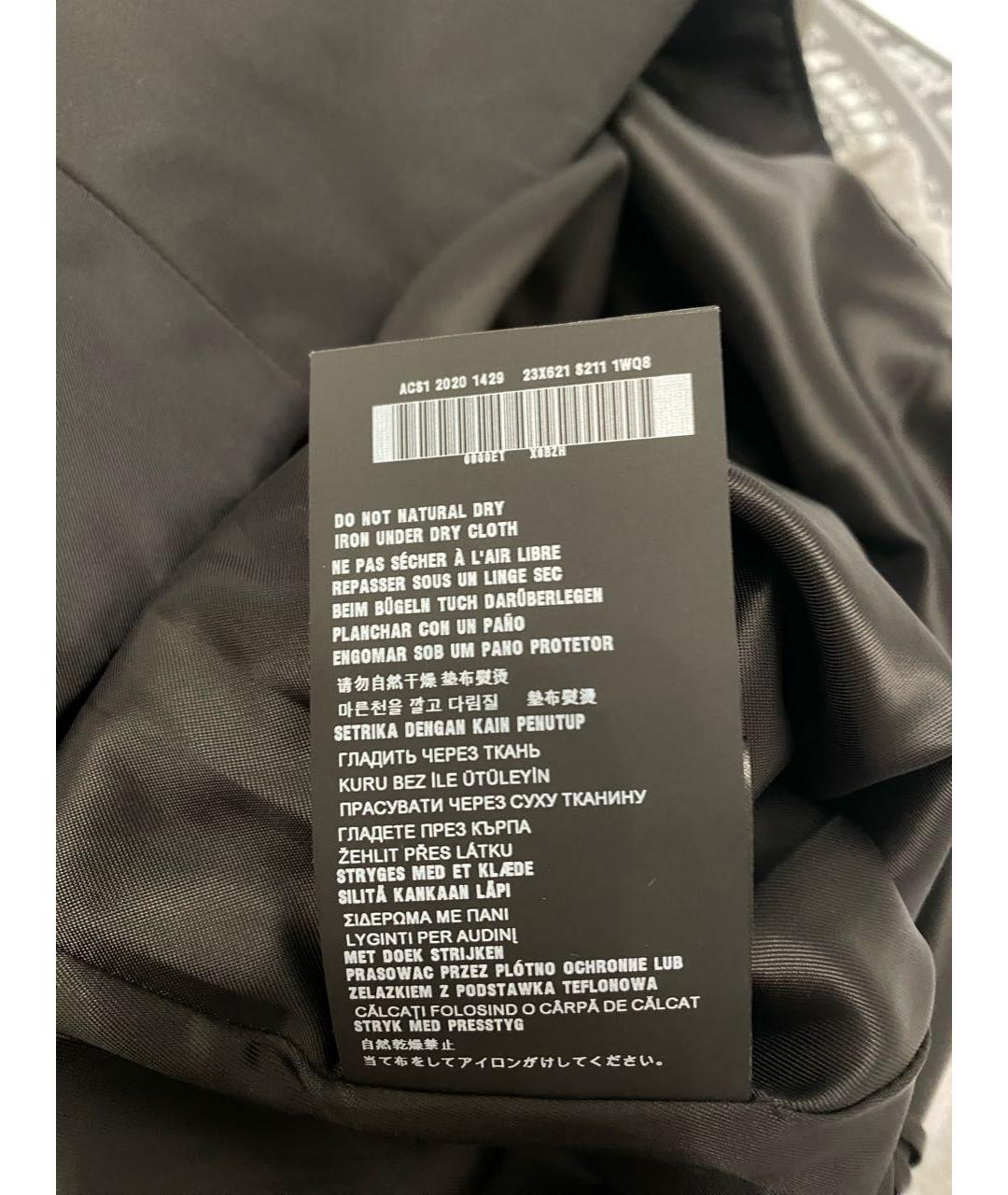PRADA Черное полиамидовое платье, фото 9