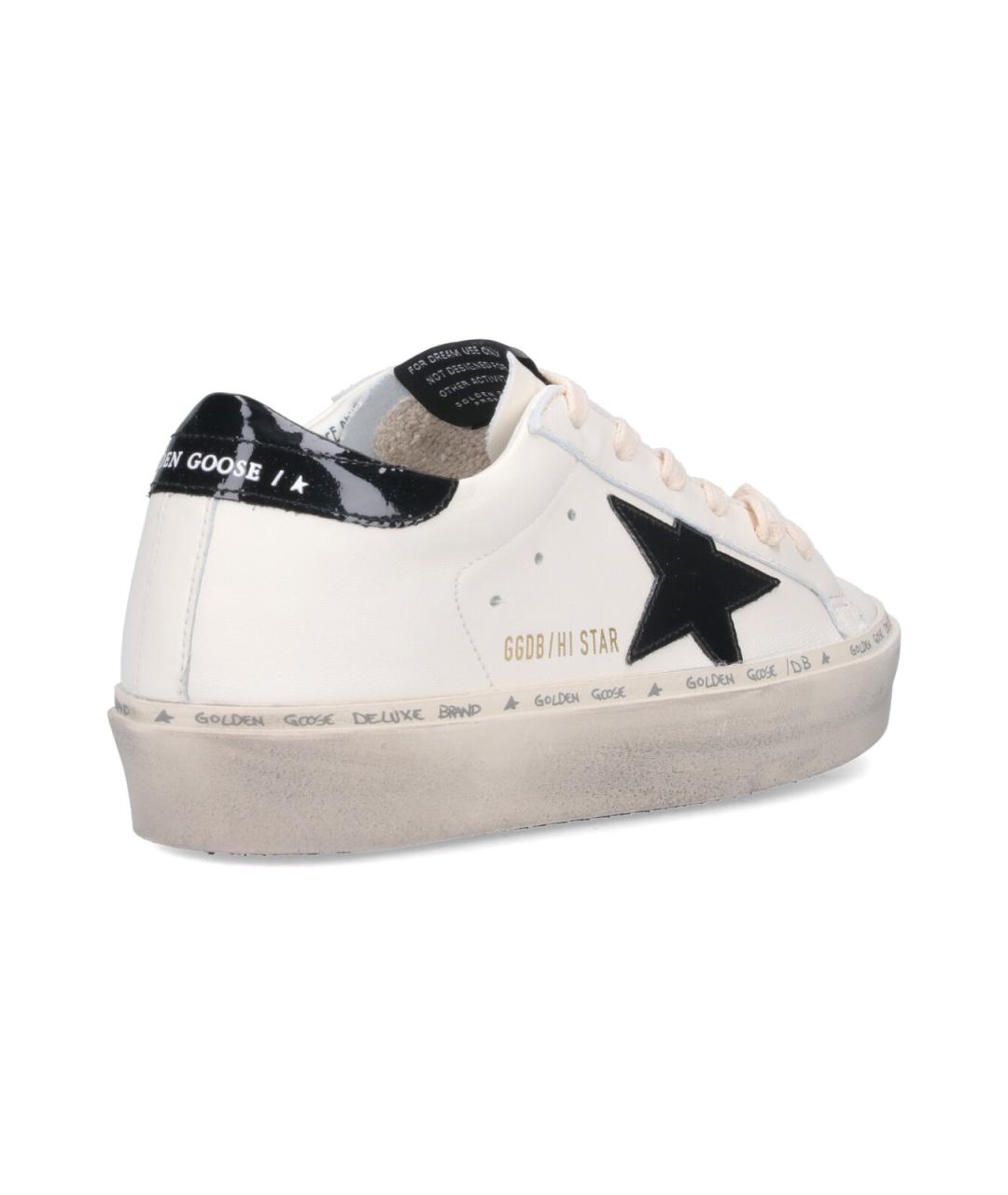 GOLDEN GOOSE DELUXE BRAND Белые кожаные кеды, фото 4