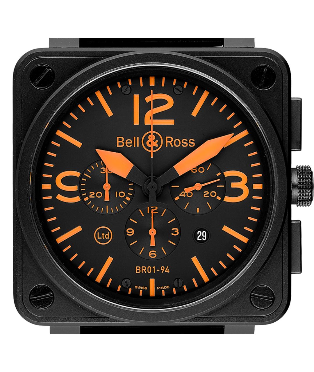 BELL&ROSS Черные часы, фото 2