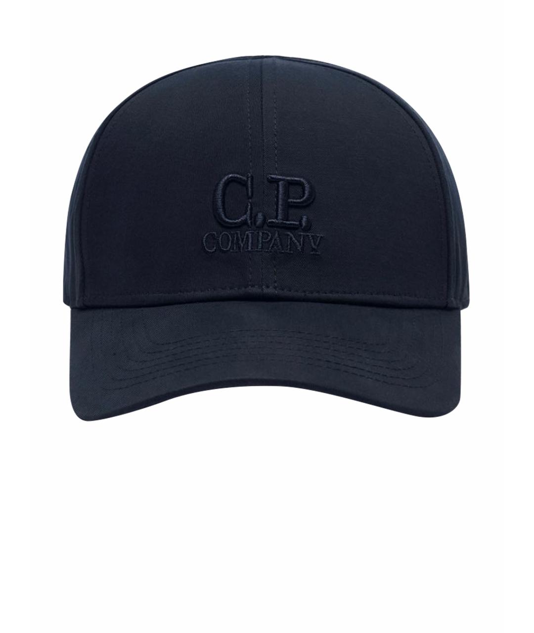 CP COMPANY Темно-синяя хлопковая кепка/бейсболка, фото 1