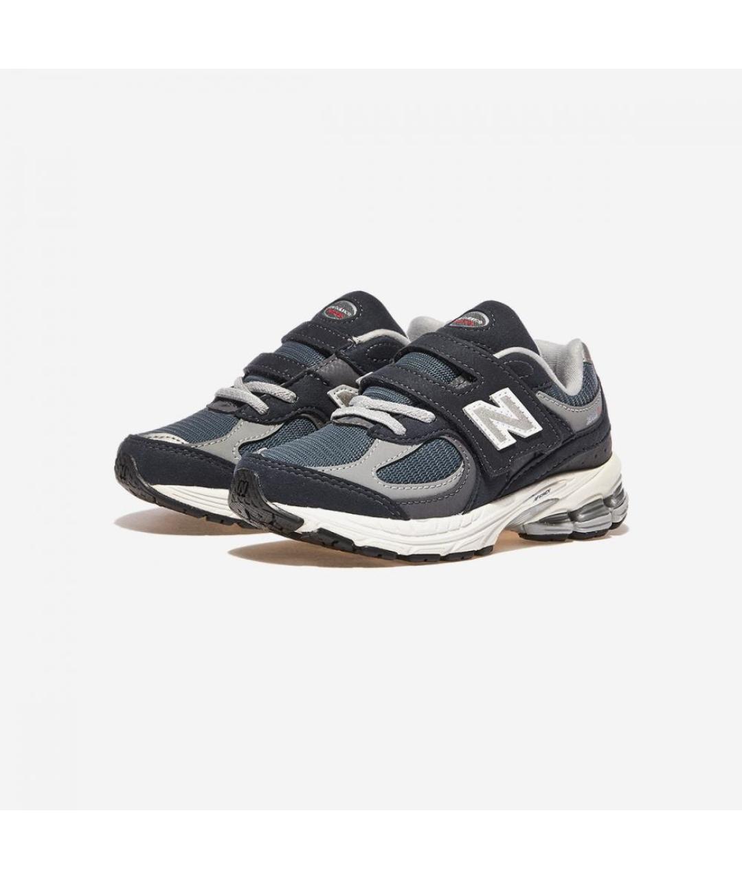 NEW BALANCE Синие кожаные кеды, фото 2