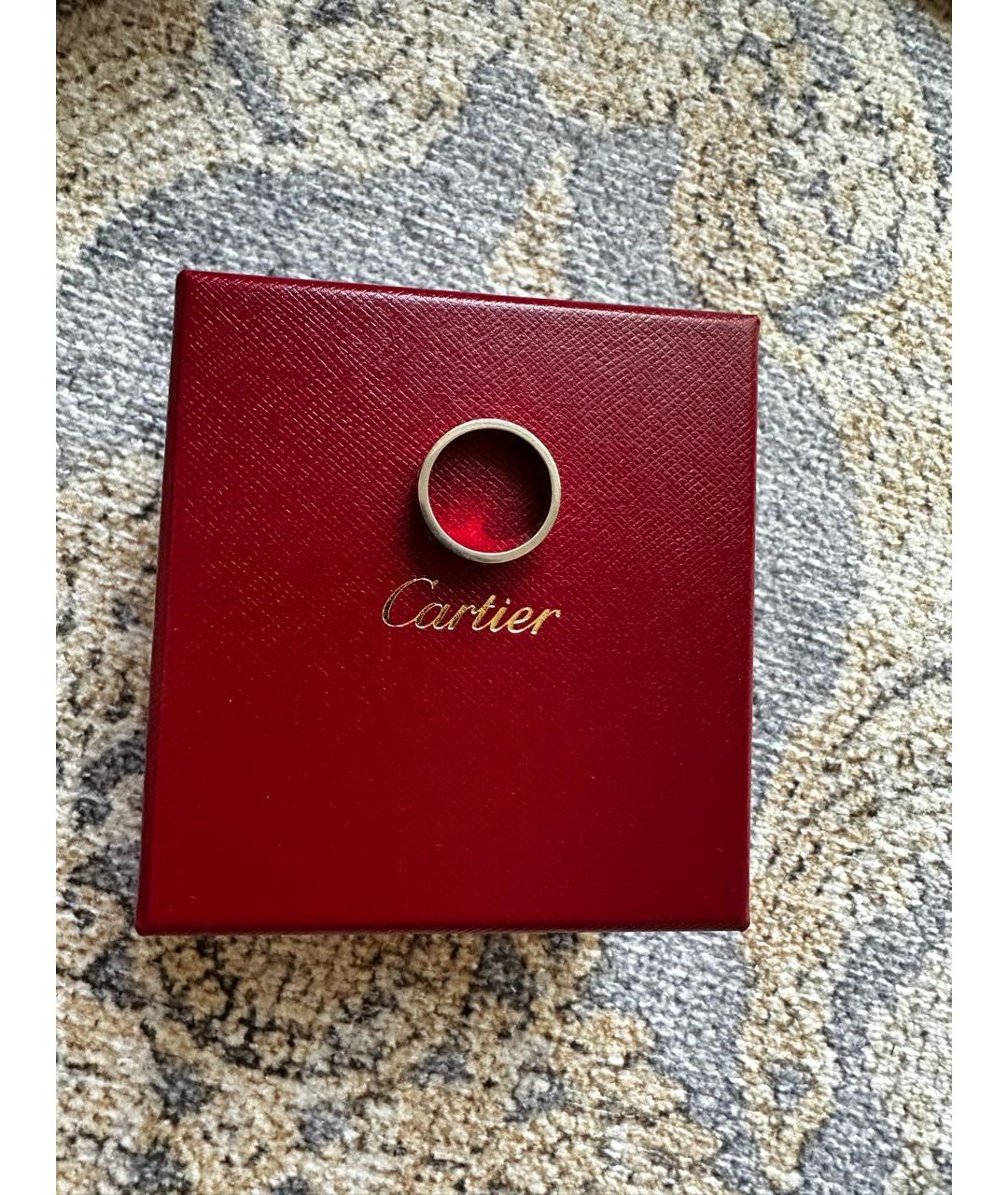 CARTIER Белое кольцо из белого золота, фото 4