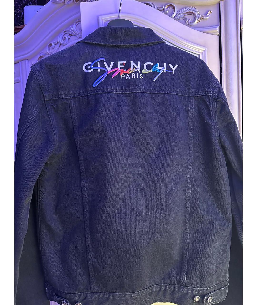 GIVENCHY Черная хлопковая куртка, фото 2