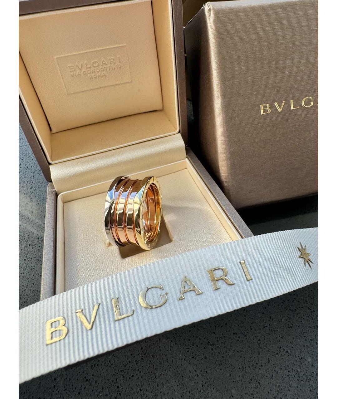 BVLGARI Мульти кольцо из желтого золота, фото 3