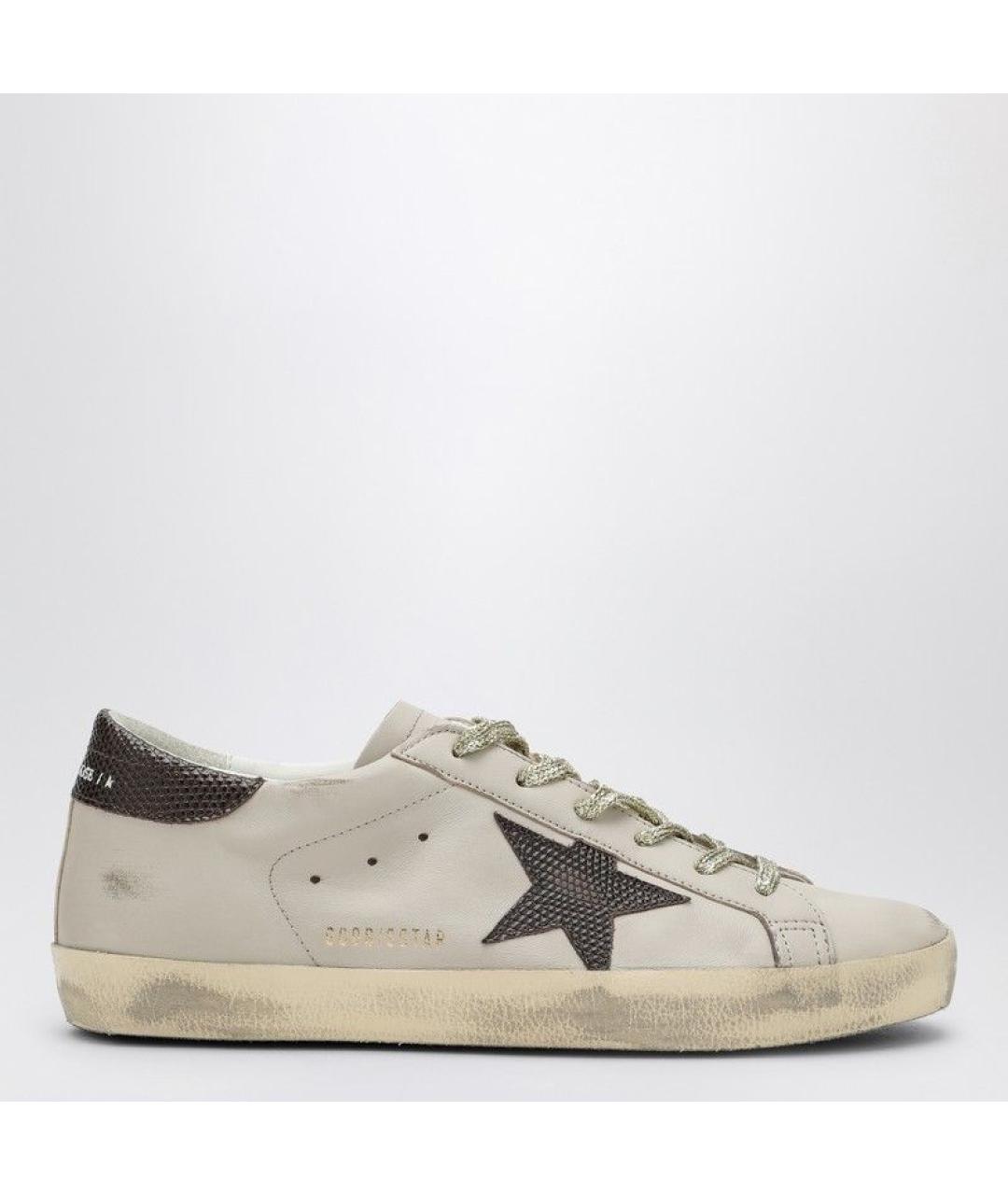 GOLDEN GOOSE DELUXE BRAND Мульти кожаные кеды, фото 6