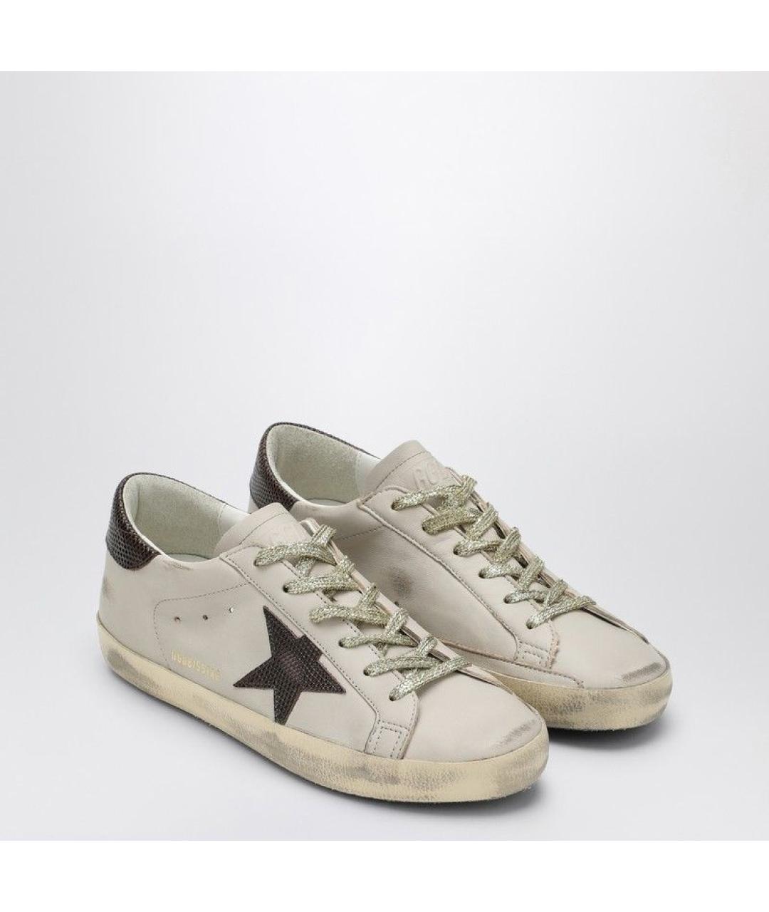 GOLDEN GOOSE DELUXE BRAND Мульти кожаные кеды, фото 2