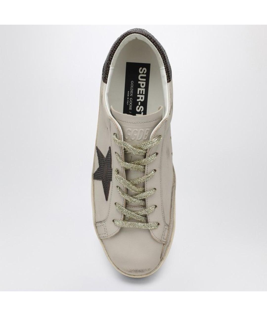 GOLDEN GOOSE DELUXE BRAND Мульти кожаные кеды, фото 3