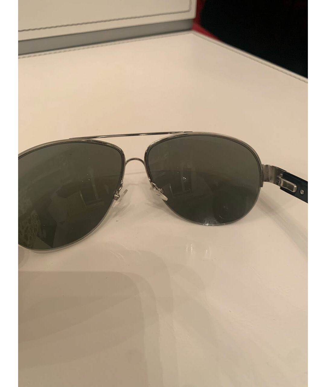 GIANFRANCO FERRE Черные металлические солнцезащитные очки, фото 5