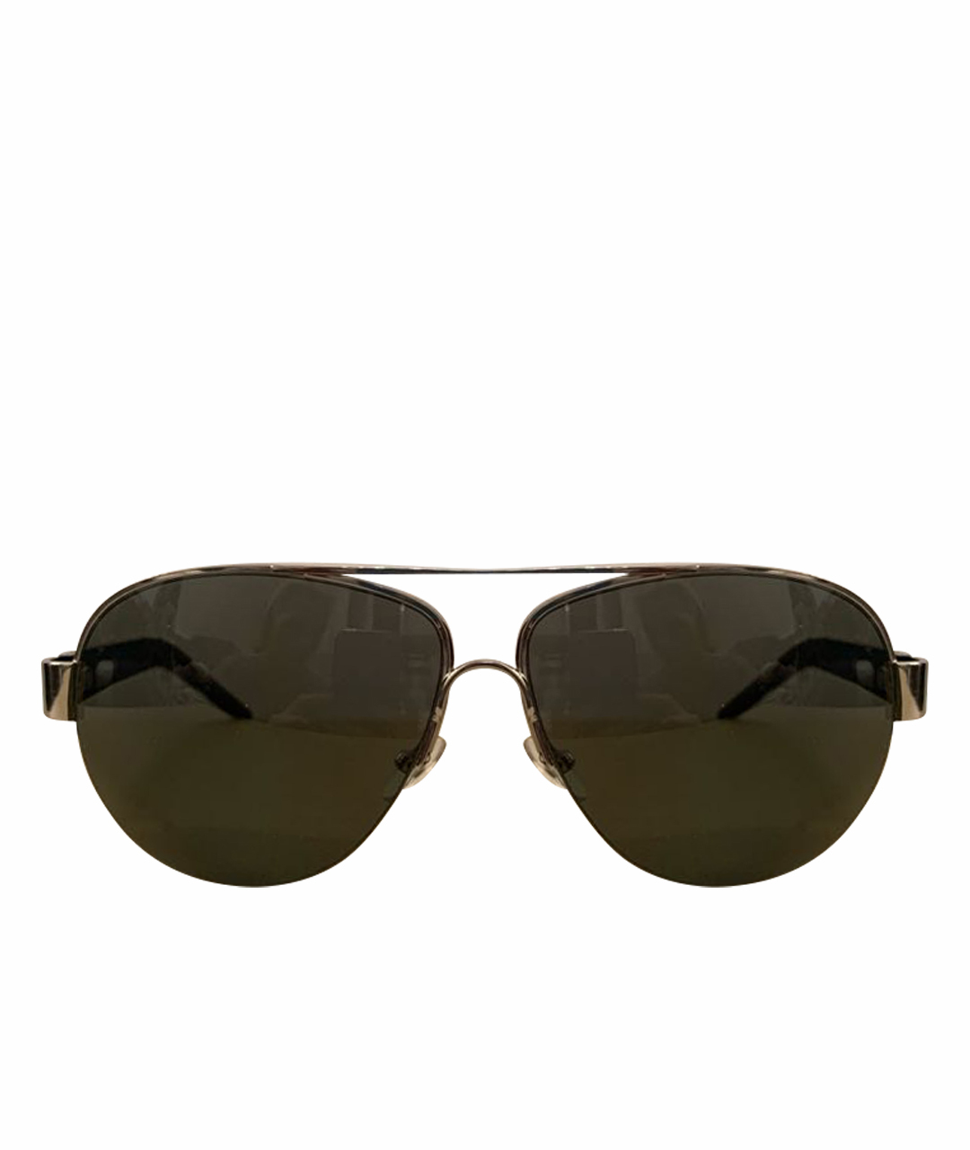 GIANFRANCO FERRE Черные металлические солнцезащитные очки, фото 1
