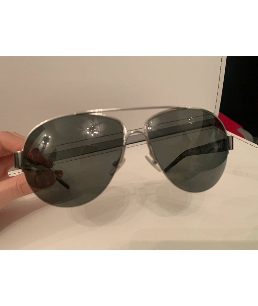 GIANFRANCO FERRE Черные металлические солнцезащитные очки, фото 8