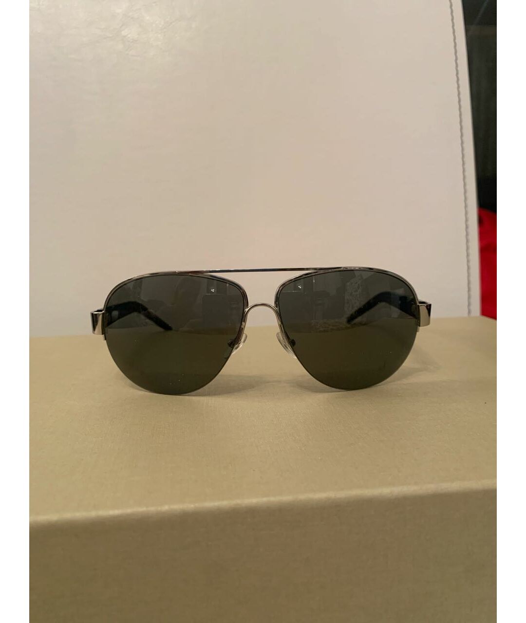 GIANFRANCO FERRE Черные металлические солнцезащитные очки, фото 9
