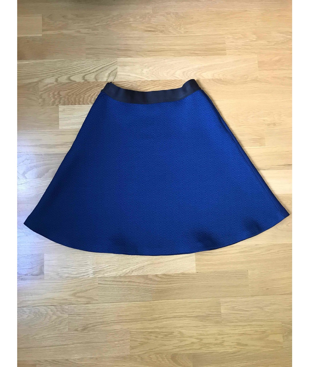 SANDRO Синяя полиэстеровая юбка мини, фото 4