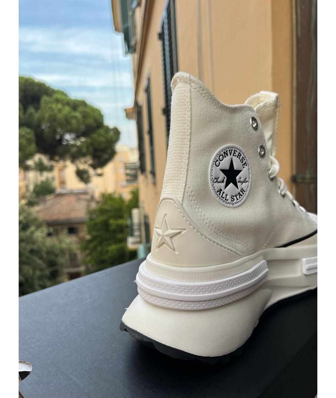 CONVERSE Белые кеды, фото 7