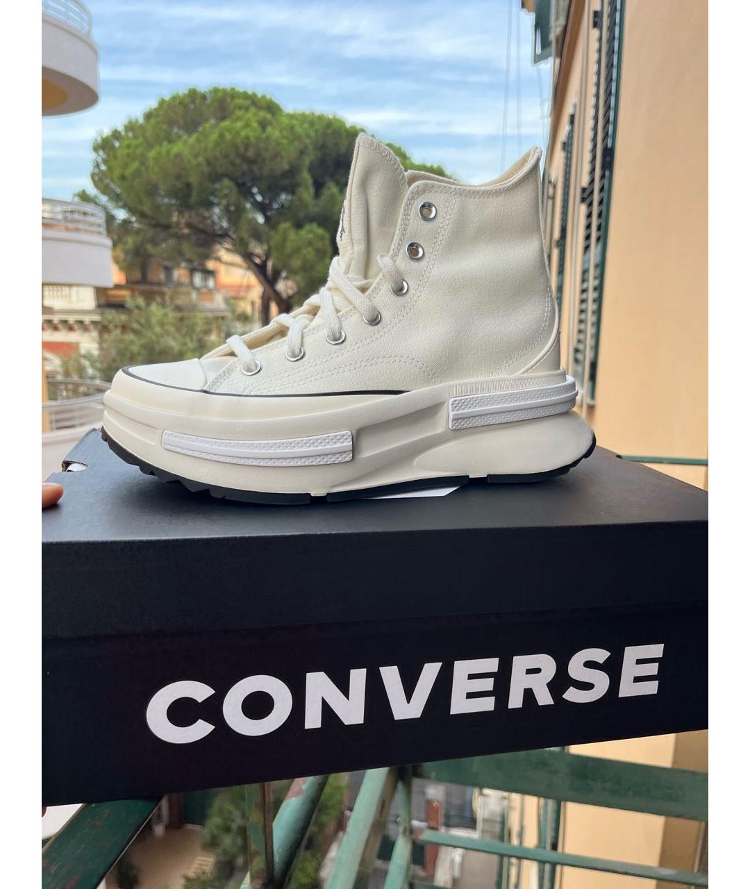 CONVERSE Белые кеды, фото 4