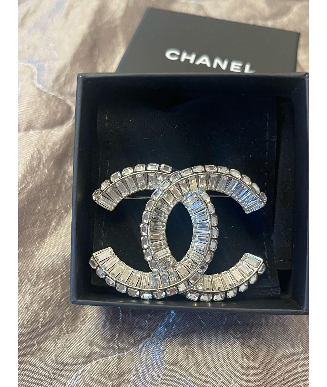 CHANEL Серебряная латунная булавка / брошь, фото 5