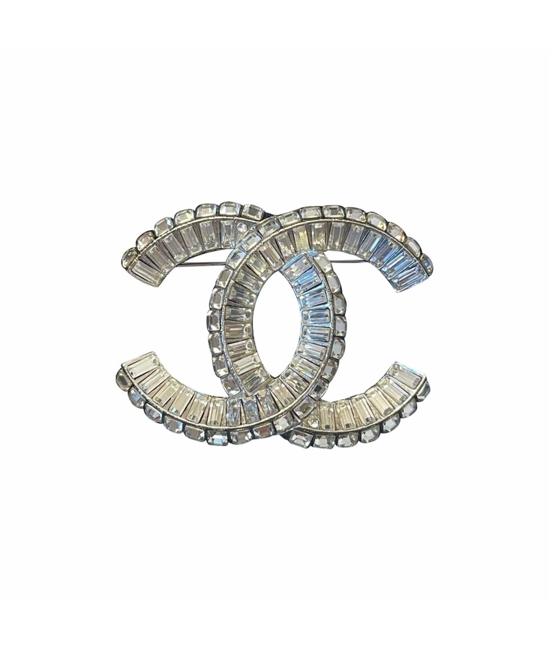 CHANEL Серебряная латунная булавка / брошь, фото 1