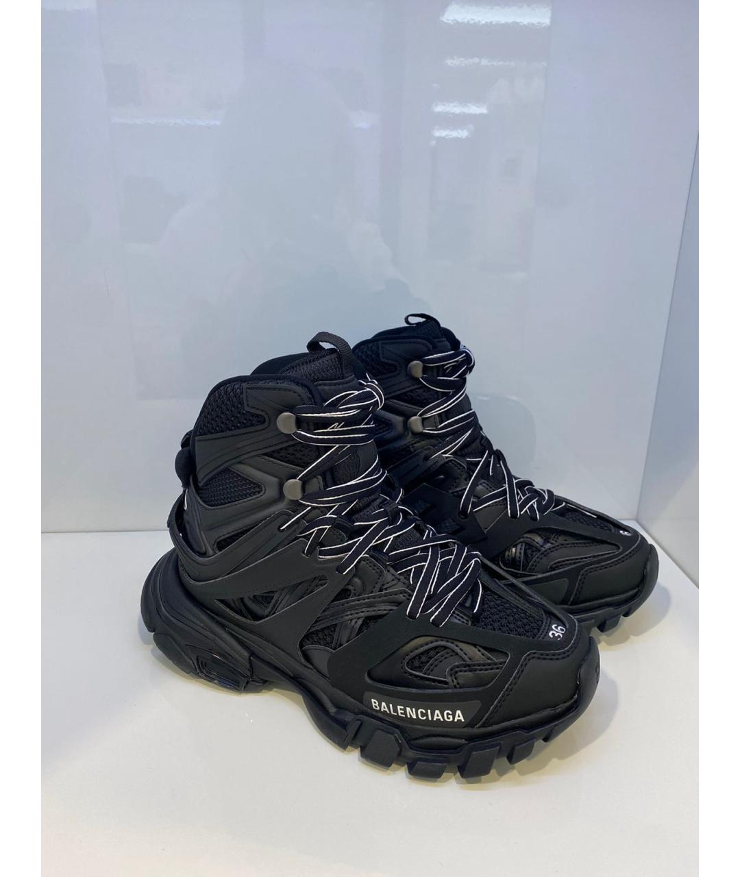 BALENCIAGA Черные кроссовки, фото 2