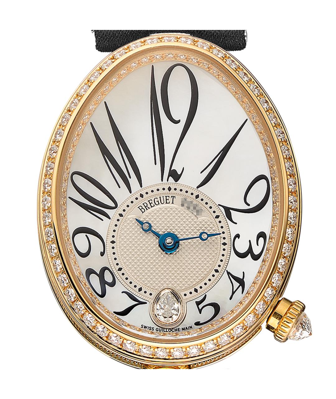 Breguet Черные часы из желтого золота, фото 2