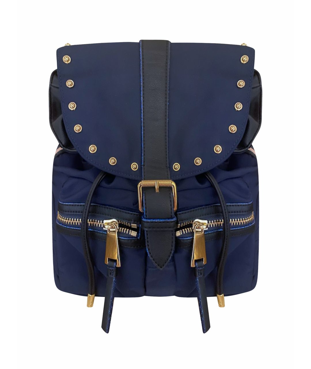 JUICY COUTURE Темно-синий тканевый рюкзак, фото 1