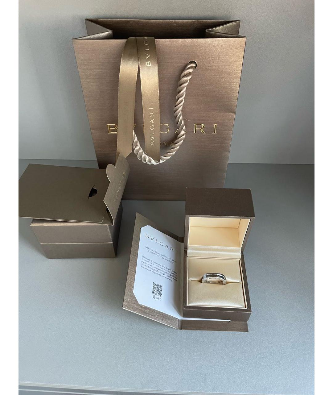 BVLGARI Кольцо из белого золота, фото 2