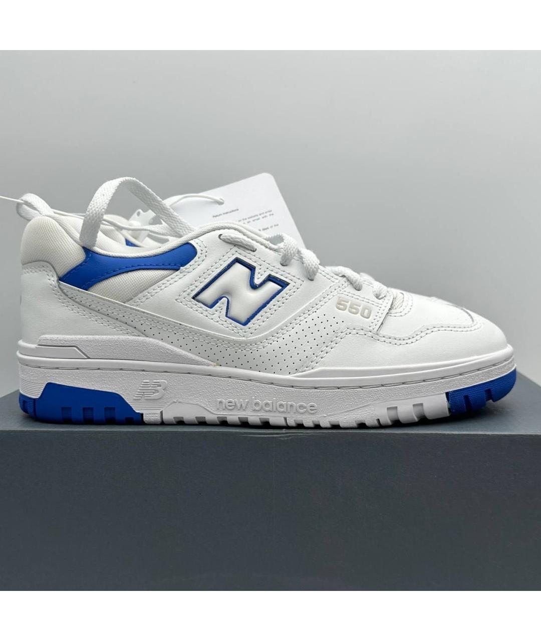 NEW BALANCE Белые низкие кроссовки / кеды, фото 4