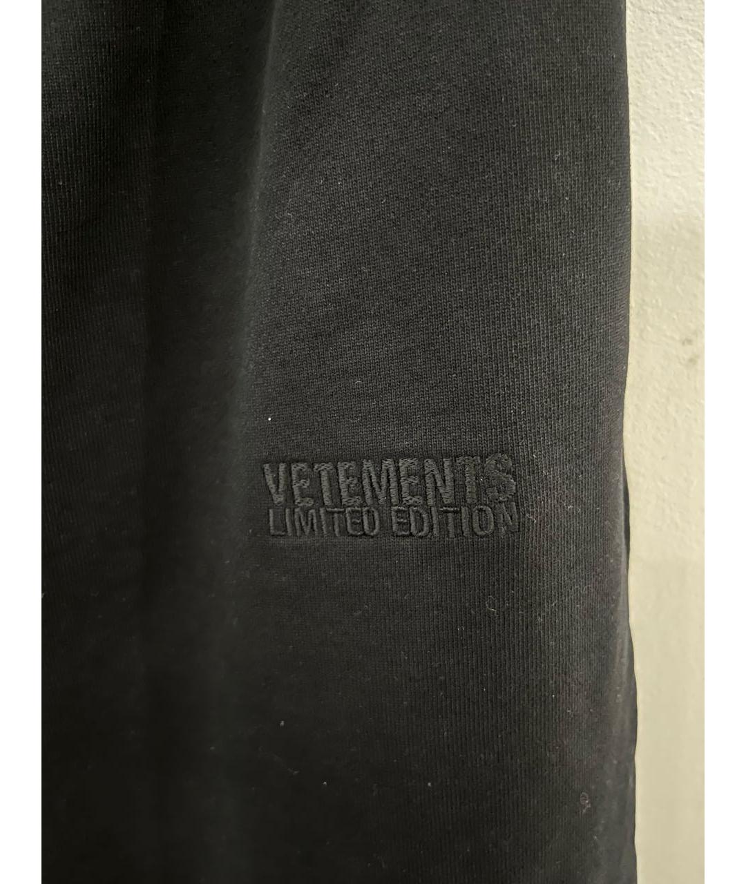 VETEMENTS Черные брюки широкие, фото 4