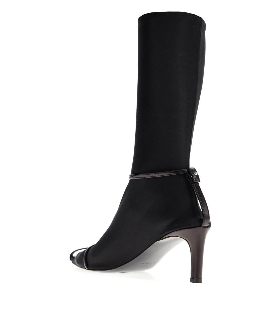 JIL SANDER Черные сапоги, фото 4