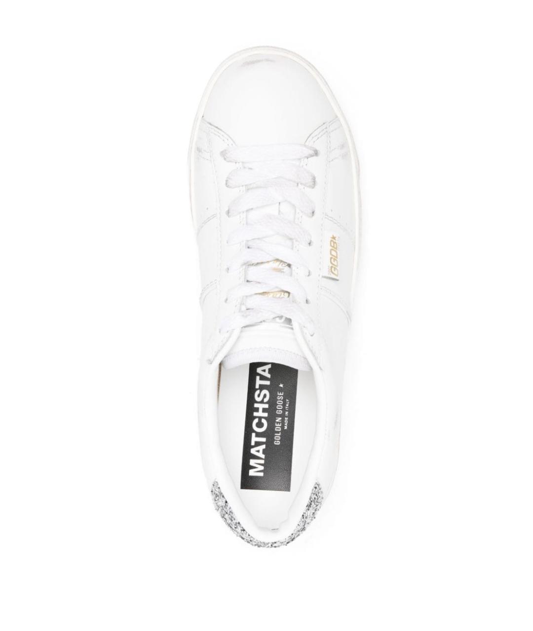 GOLDEN GOOSE DELUXE BRAND Мульти кожаные кеды, фото 4