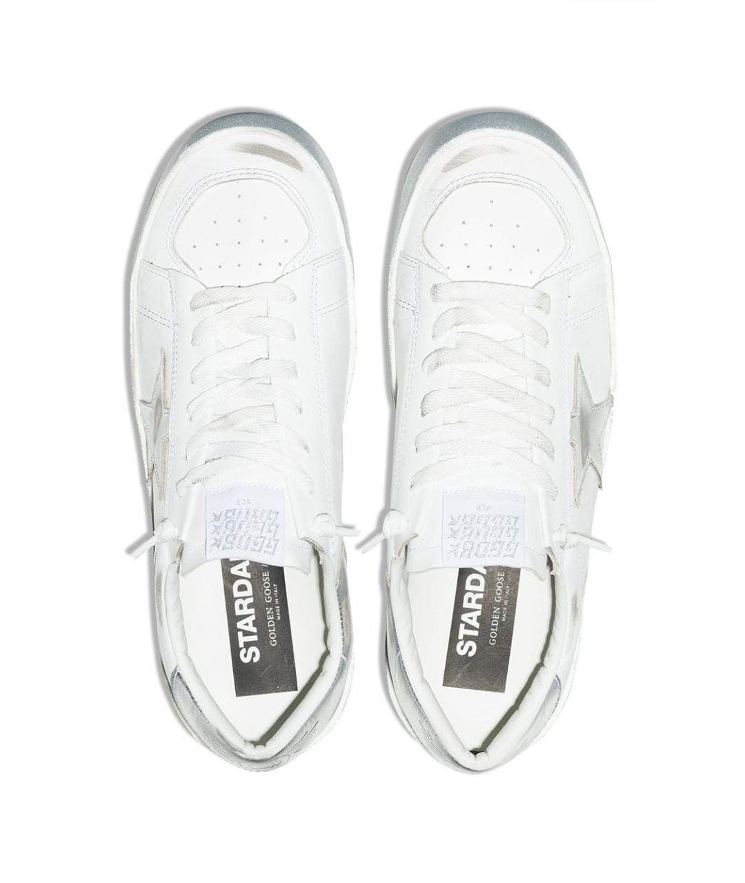 GOLDEN GOOSE DELUXE BRAND Мульти кожаные кеды, фото 2