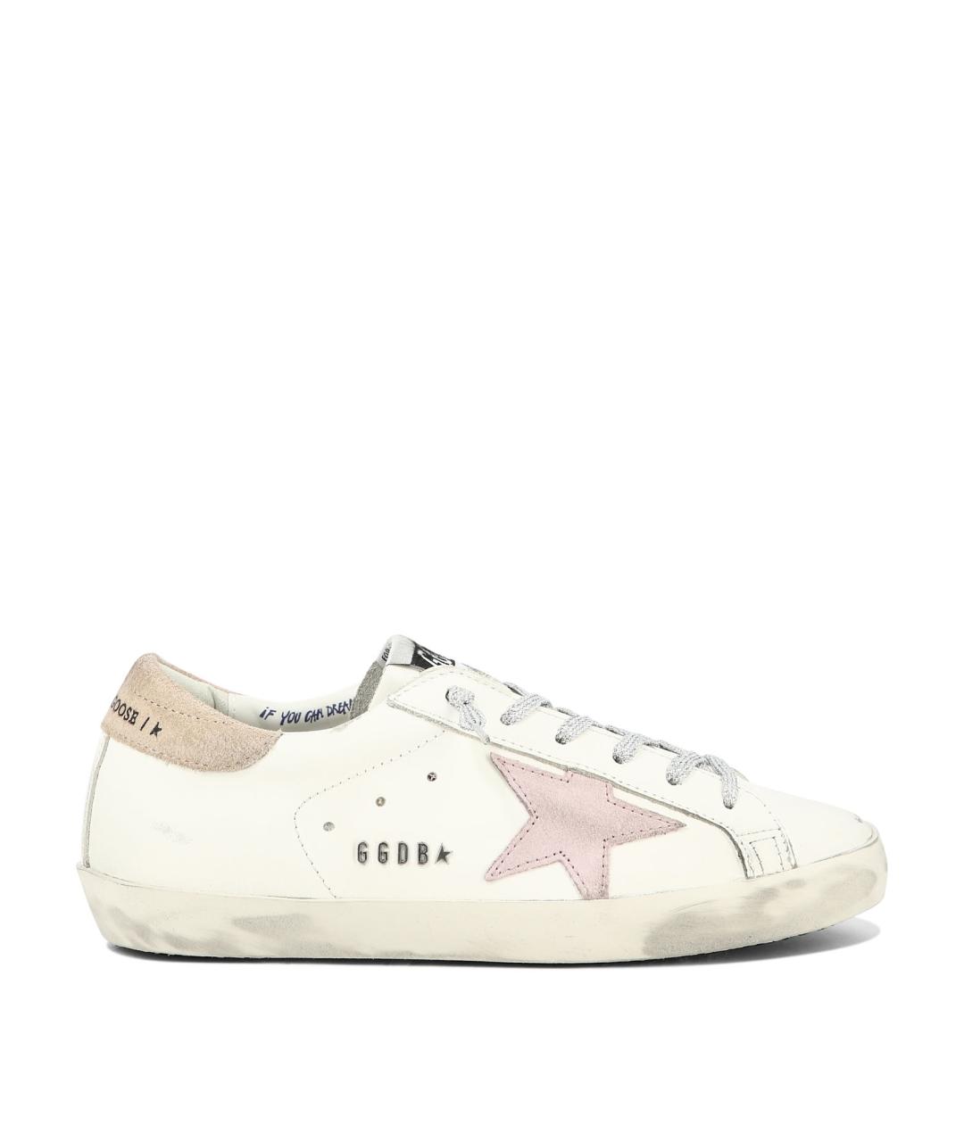 GOLDEN GOOSE DELUXE BRAND Белые кеды, фото 1