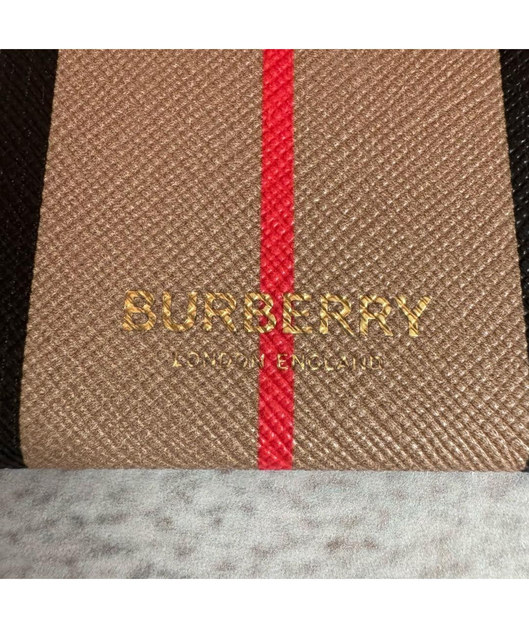 BURBERRY Кожаный кардхолдер, фото 4