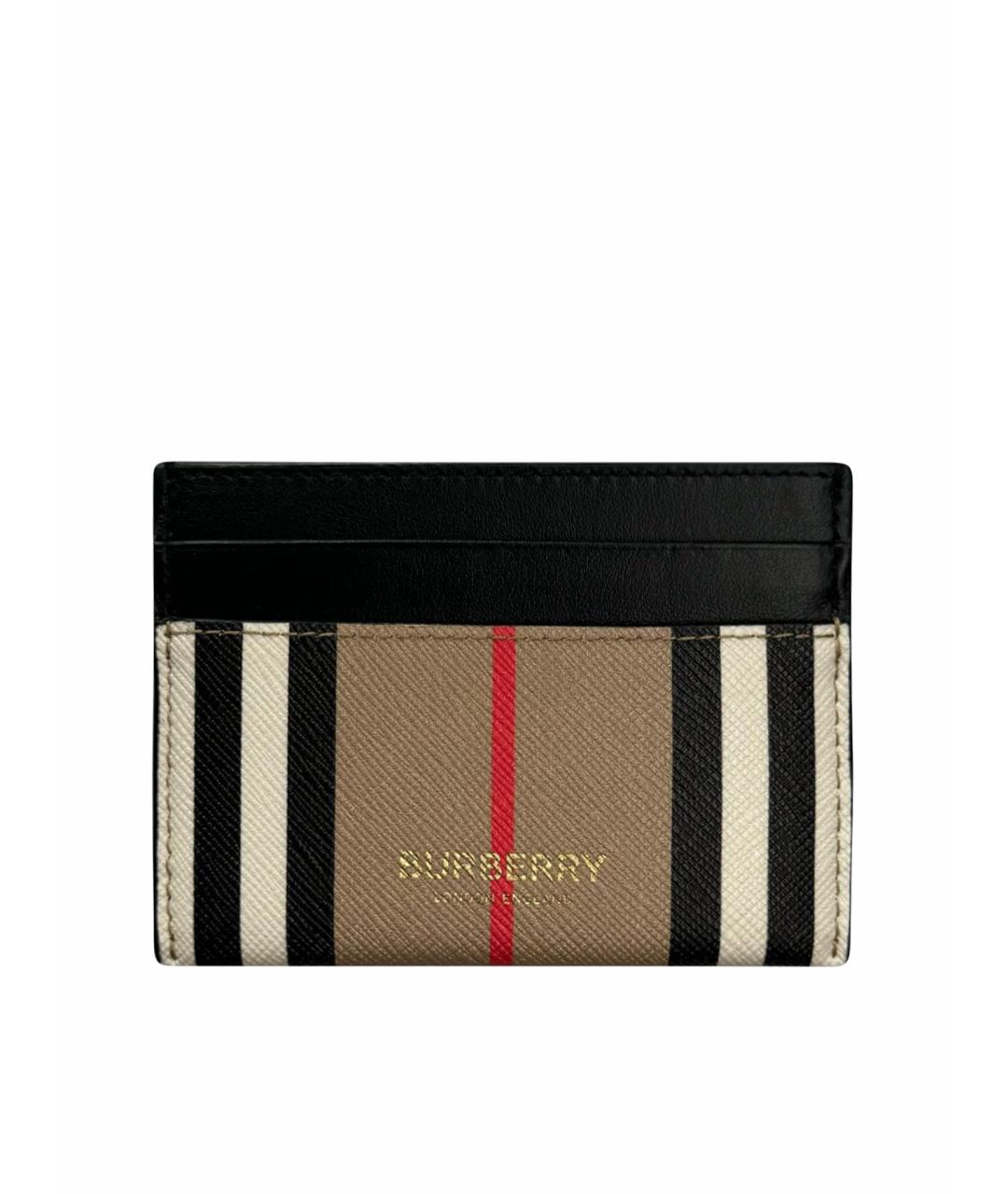 BURBERRY Кожаный кардхолдер, фото 1