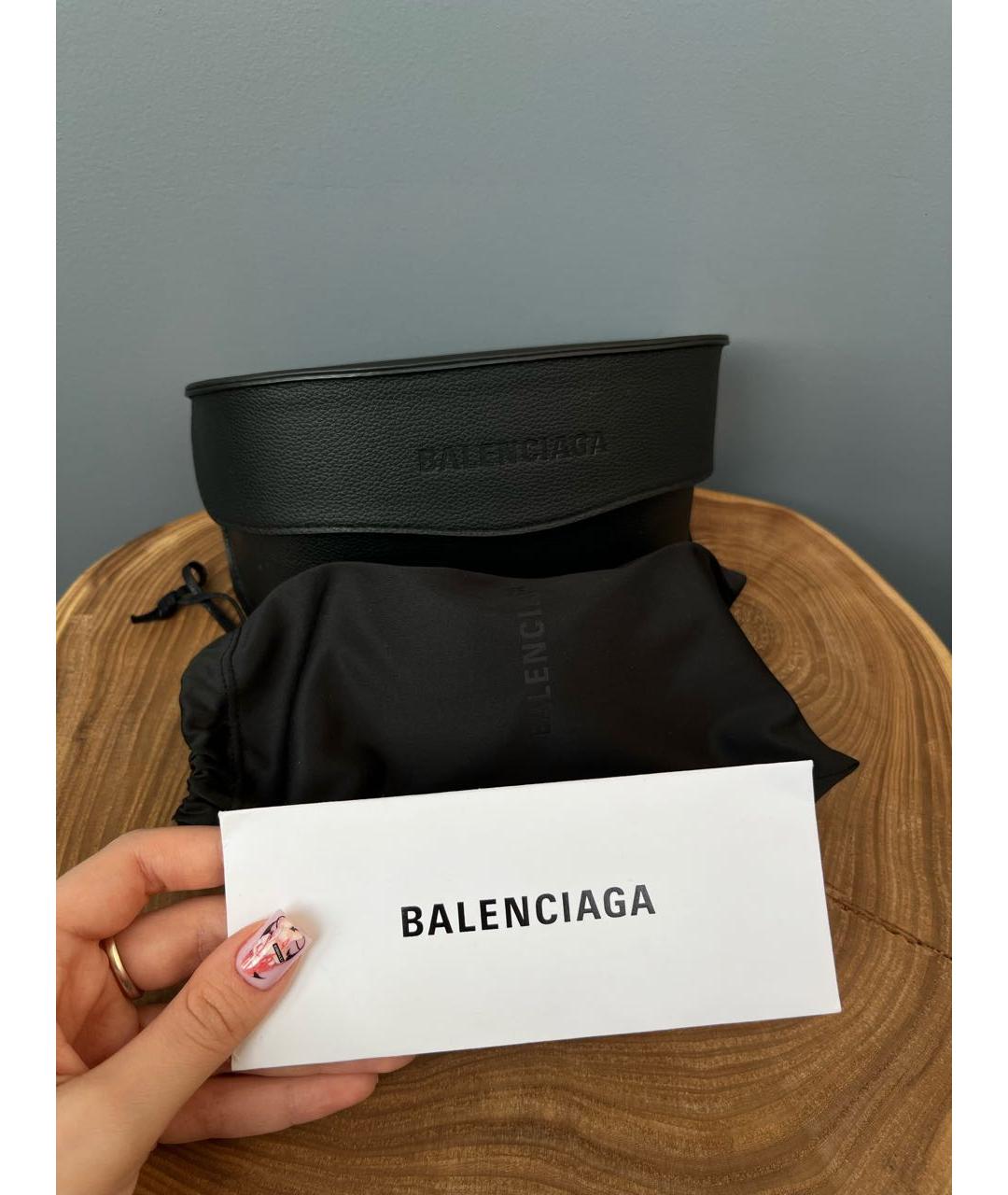 BALENCIAGA Черные солнцезащитные очки, фото 7