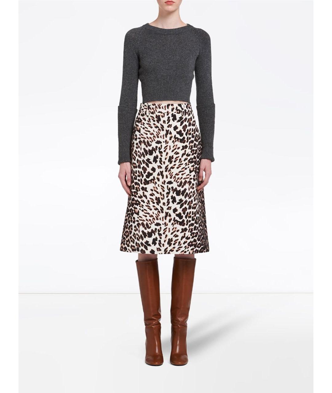 PRADA Шерстяная юбка миди, фото 2