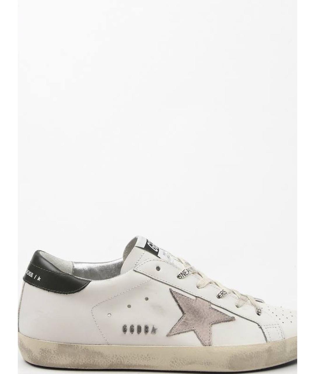 GOLDEN GOOSE DELUXE BRAND Белые кожаные кеды, фото 8