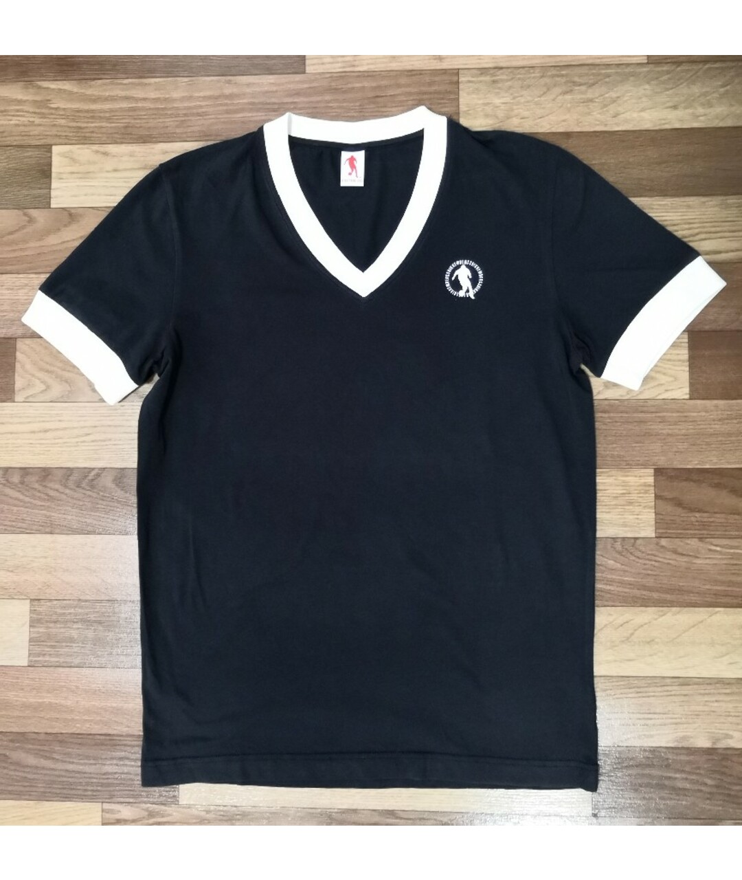 BIKKEMBERGS Черная хлопко-эластановая футболка, фото 7
