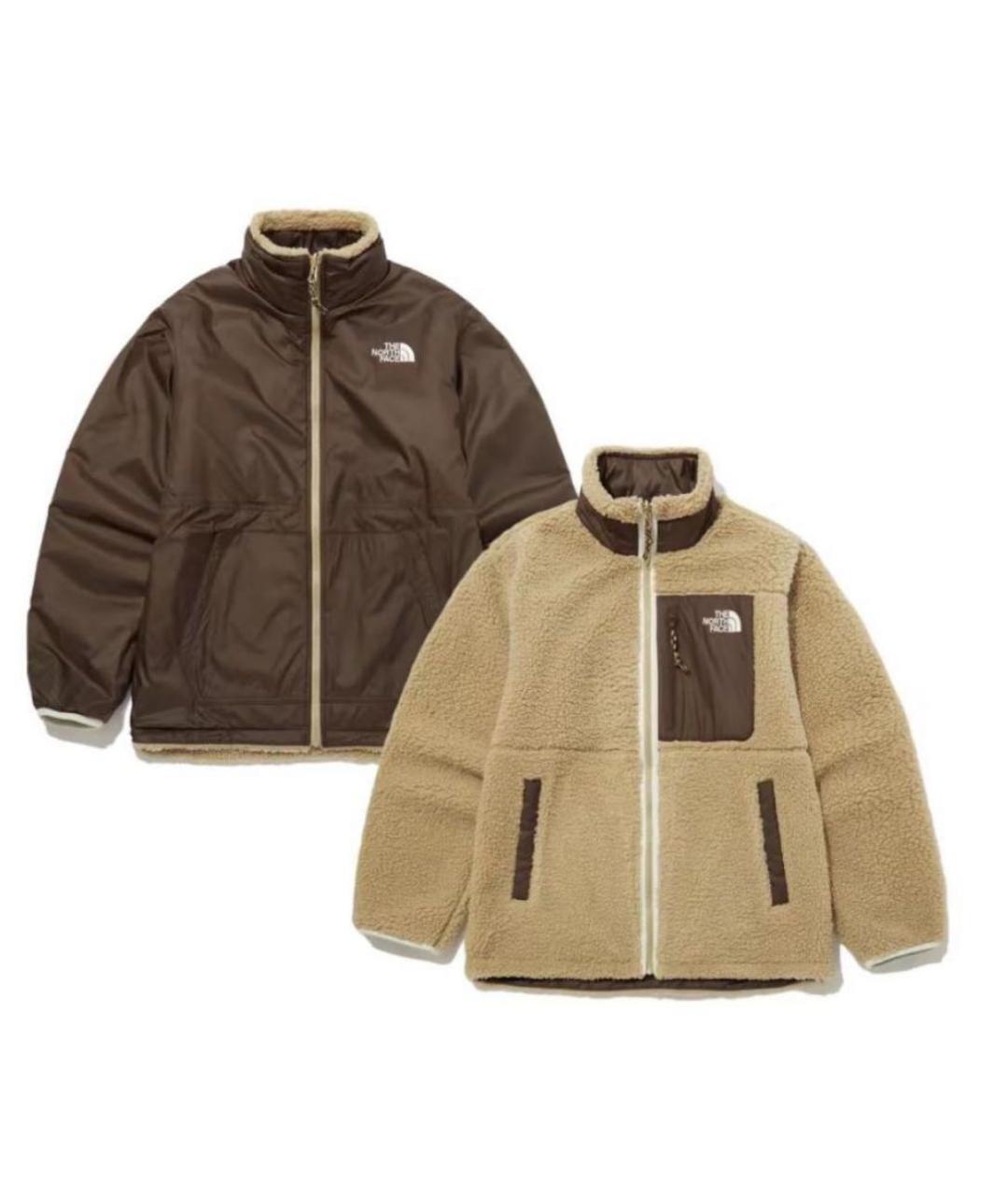 THE NORTH FACE Коричневая куртка, фото 4