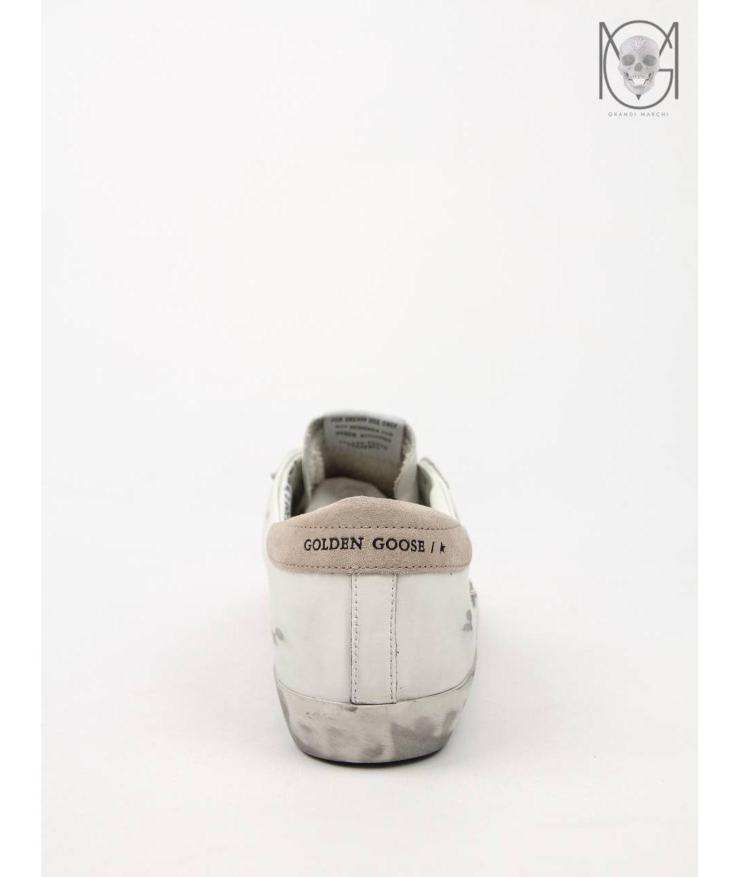 GOLDEN GOOSE DELUXE BRAND Белые кожаные кеды, фото 6