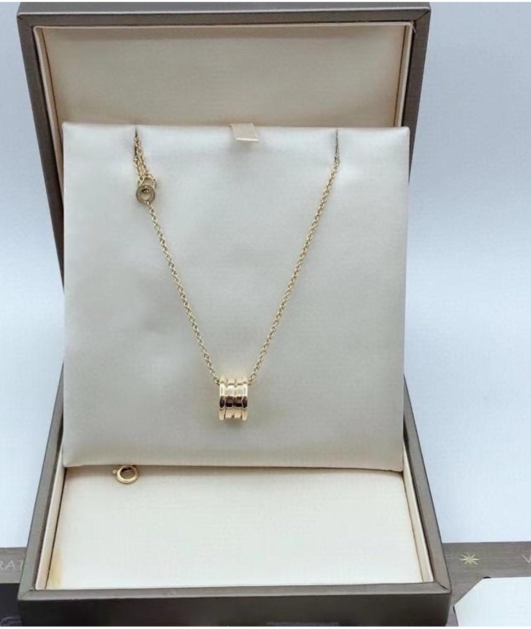 BVLGARI Розовая подвеска из розового золота, фото 2