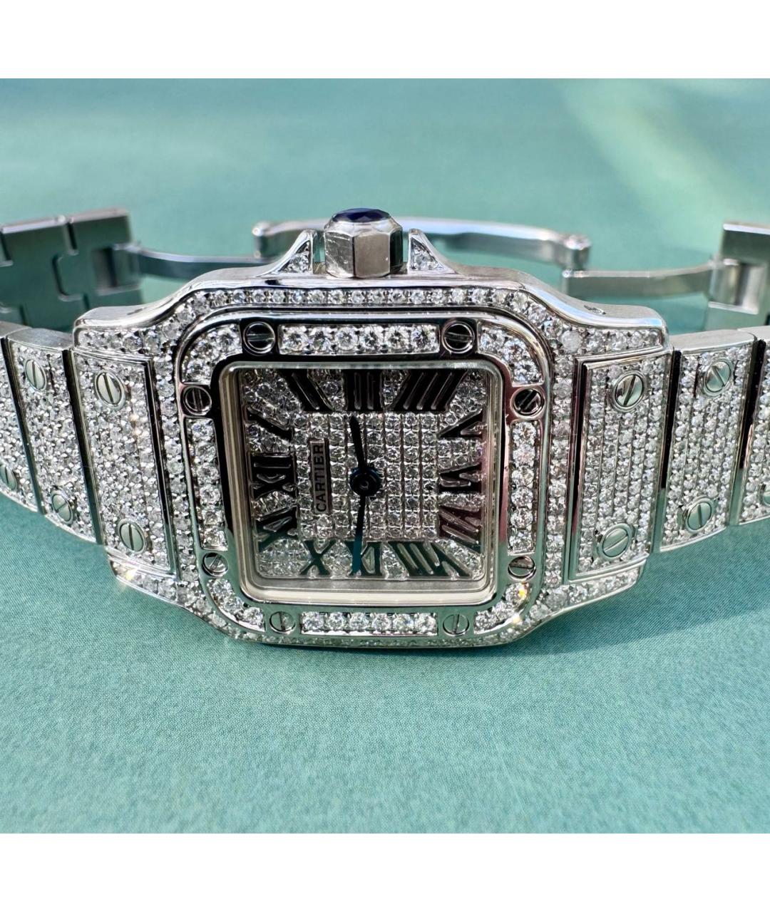 CARTIER Серебряные часы, фото 6