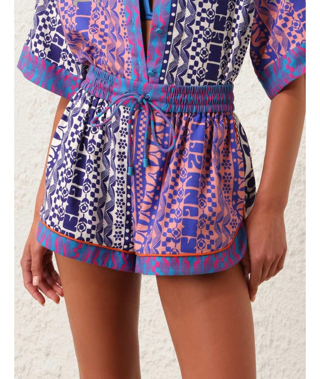 ZIMMERMANN Фиолетовые шорты, фото 2