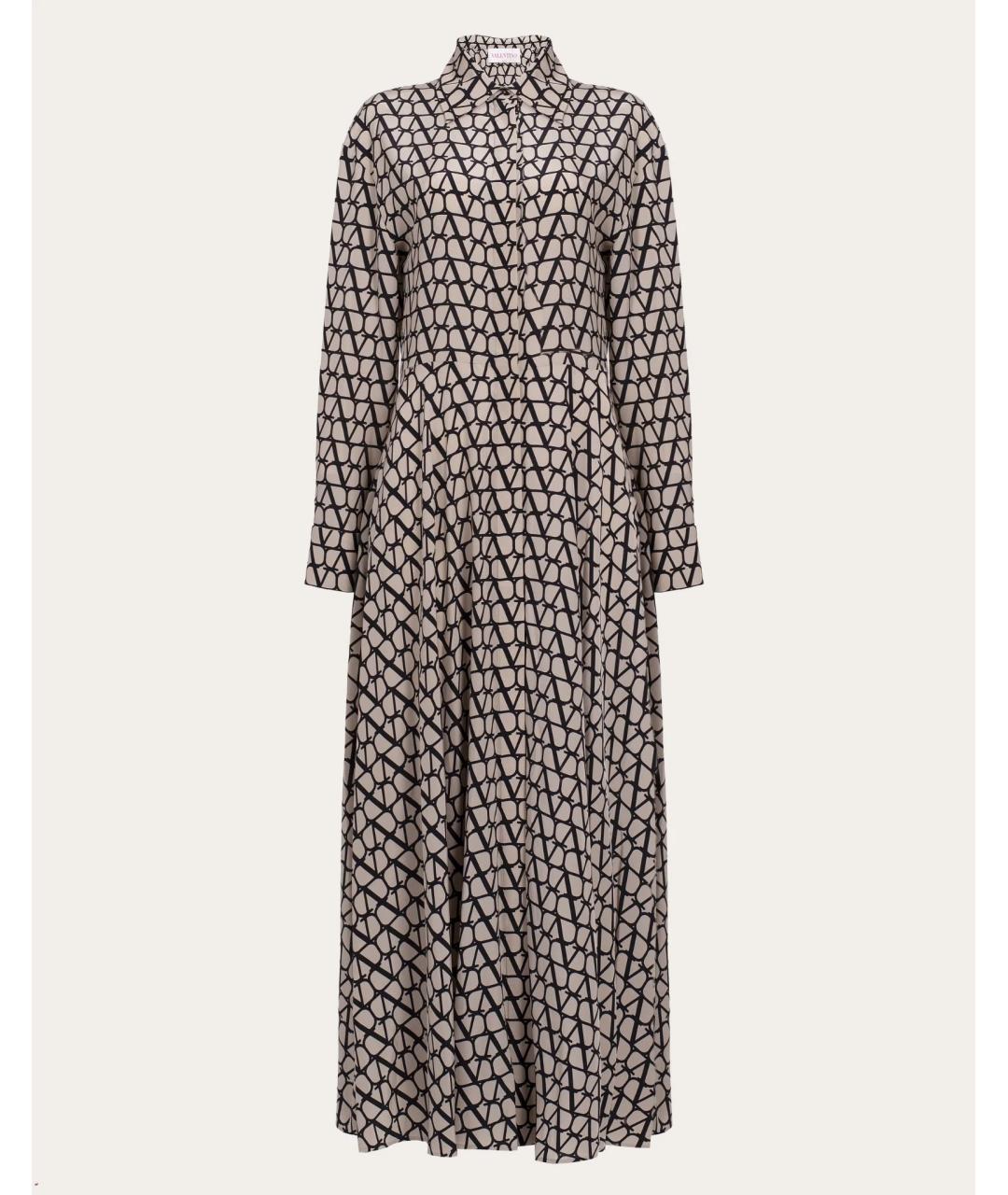 VALENTINO Бежевое платье, фото 7