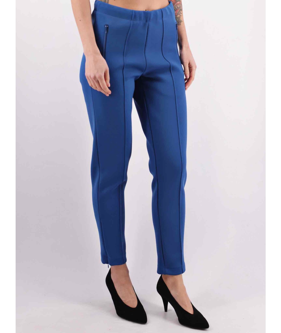 BALENCIAGA Синие брюки узкие, фото 2